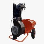 Farm Robot Turbine Sprayer with Gearbox and Italian Nozzles